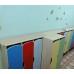 Шкафчики трехместные для переодевания. Мебель для детского сада с доставкой по Саратову и Энгельсу