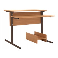 Купить школьный стол компьютерный на металлическом каркасе в Саратове